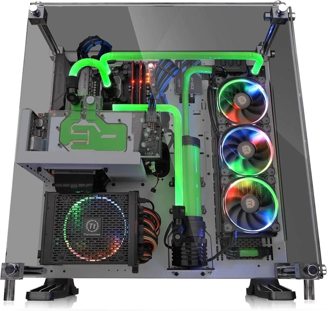 Obudowa Thermaltake Core P5 Tempered Glass Snow Edition White (CA-1E7-00M6WN-01) - obraz 17