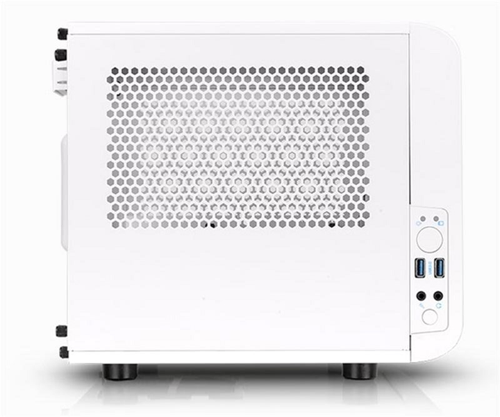 Obudowa Thermaltake Core V1 Snow Edition biała (CA-1B8-00S6WN-01) - obraz 3