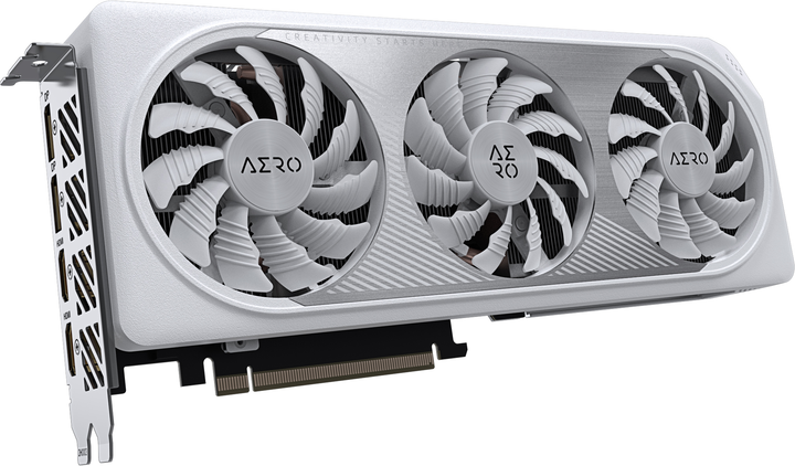Видеокарта Gigabyte PCI-Ex GeForce RTX 4060 Ti Aero OC 8GB GDDR6 (128bit) (2580/18000) (2 x HDMI, 2 x DisplayPort) (GV-N406TAERO OC-8GD) - изображение 2