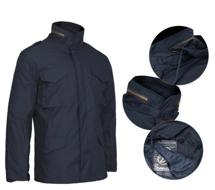 Військова куртка-парка BRANDIT 2in1 2XL Синій (Alop) - изображение 1