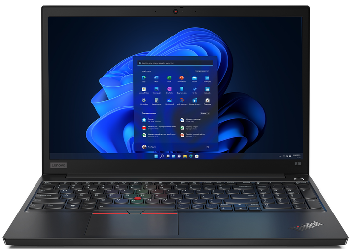 Ноутбук Lenovo ThinkPad E15 G4 (21E600DVPB_128+256) Black - зображення 1