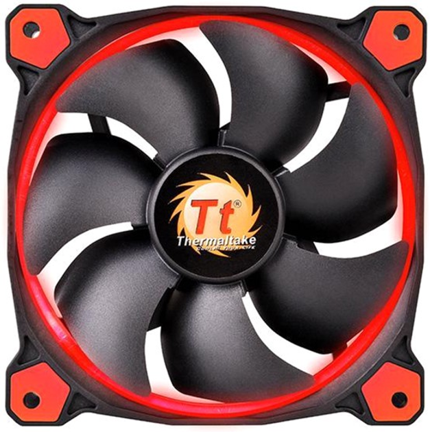 Кулер Thermaltake Riing 12 Red LED (CL-F038-PL12RE-A) - зображення 1