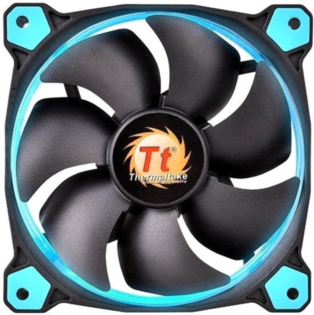 Кулер Thermaltake Riing 14 Blue LED (CL-F039-PL14BU-A) - зображення 1