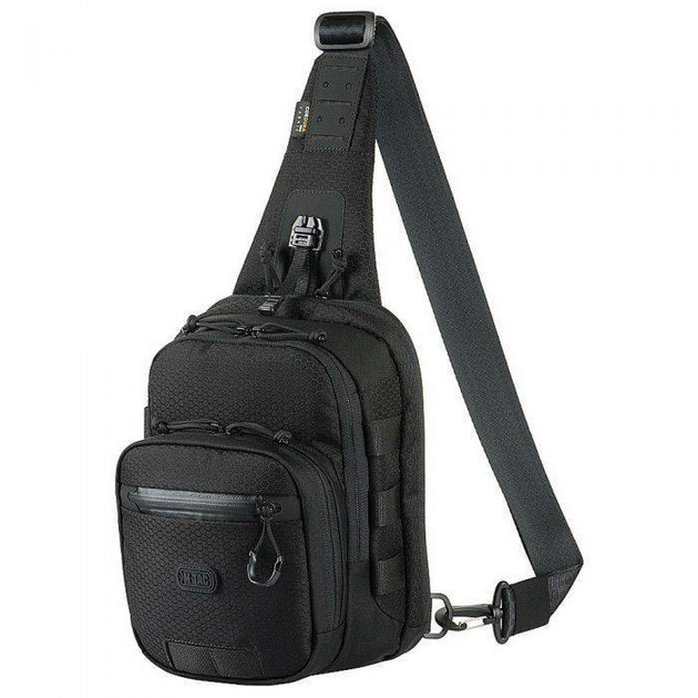 Сумка M-Tac Cross Bag Slim Elite Hex Чорна - зображення 1