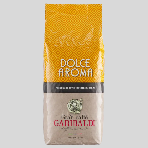 Кофе в зернах Garibaldi Dolce Aroma 1 кг - Фото 1 Кофе в зернах Garibaldi Dolce Aroma 1 кг - изображение 1