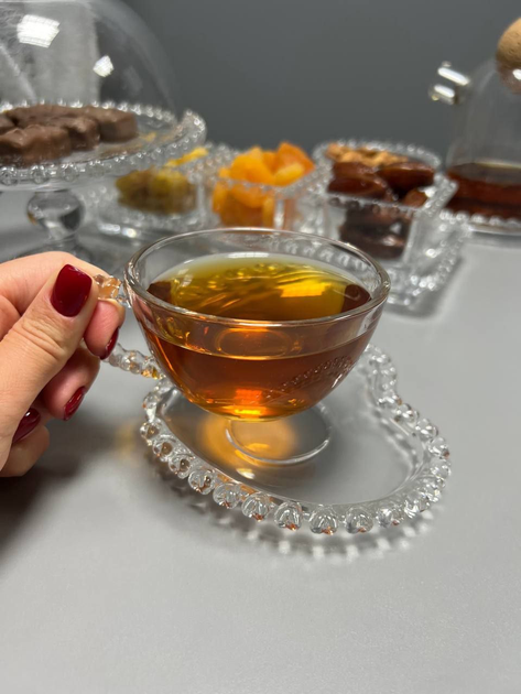 Чай Beta Tea Фруктовое сердце в музыкальной шкатулке, черный , ассорти, 40 пакетиков