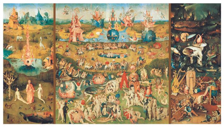 Puzzle Educa Ogród rozkoszy ziemskich, Hieronim Bosch 9000 elementów (PE-14831) - obraz 2