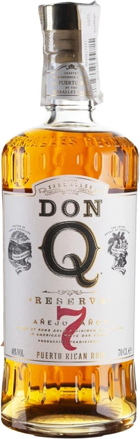 Ром Don Q Reserva 7 yo 0.7 л 40% (7751304238745) - Фото 1 Ром Don Q Reserva 7 yo 0.7 л 40% (7751304238745) - изображение 1