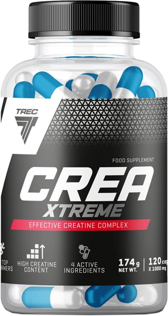 Kompleks kreatynowy Trec Nutrition Crea Xtreme 120 kapsułek (5902114018306) - obraz 1