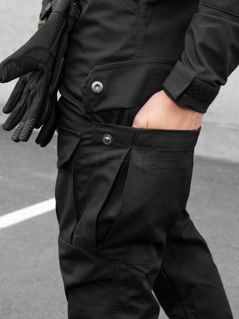 Тактичні штани BEZET 6179 3XL Чорні (2000093213262 ) - зображення 2