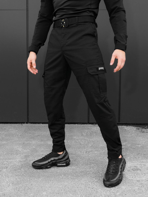 Тактичні штани BEZET 6200 M Чорні (2000093212074) - зображення 1