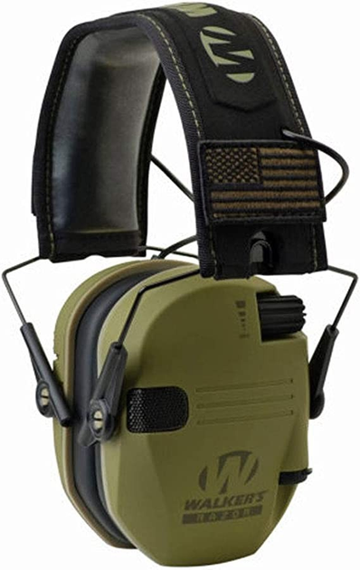 Тактичні Навушники Активні для Стрільби Військові на шолом walkers razor Slim Shooter Folding Muff с шумоподавлением - зображення 1