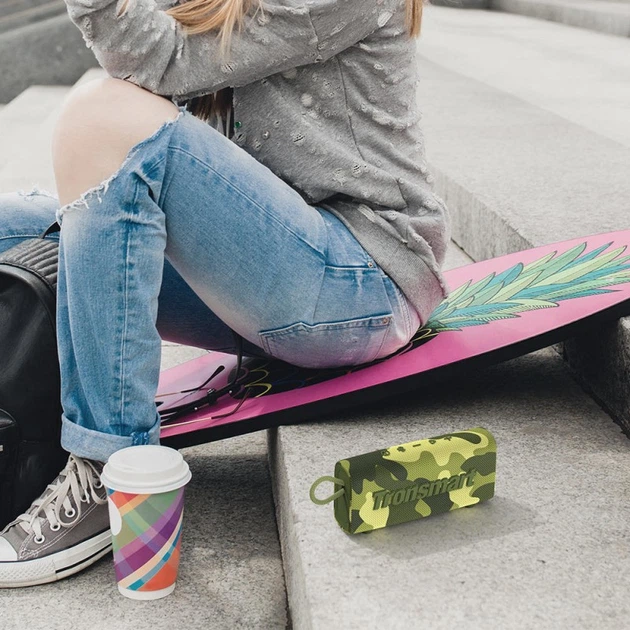 Портативна колонка Tronsmart Trip 10W Green Camouflage (6970232014936) - зображення 3