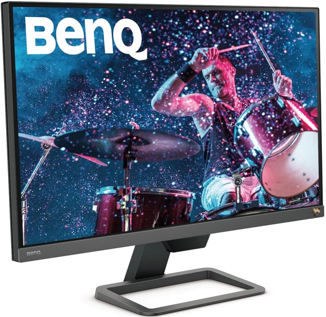 Monitor 27" BenQ EW2780Q Grey-Black (9H.LJCLA.TBE) - Zdjęcie 2 Monitor 27" BenQ EW2780Q Grey-Black (9H.LJCLA.TBE) - obraz 2