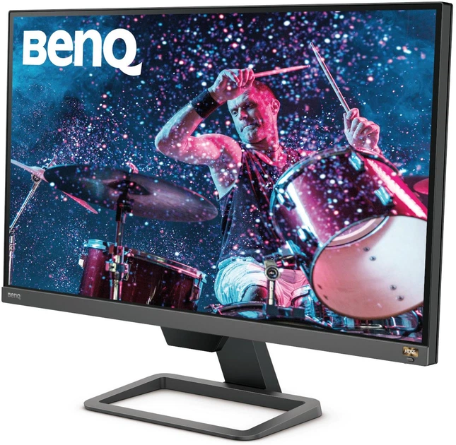 Monitor 27" BenQ EW2780Q Grey-Black (9H.LJCLA.TBE) - Zdjęcie 3 Monitor 27" BenQ EW2780Q Grey-Black (9H.LJCLA.TBE) - obraz 3