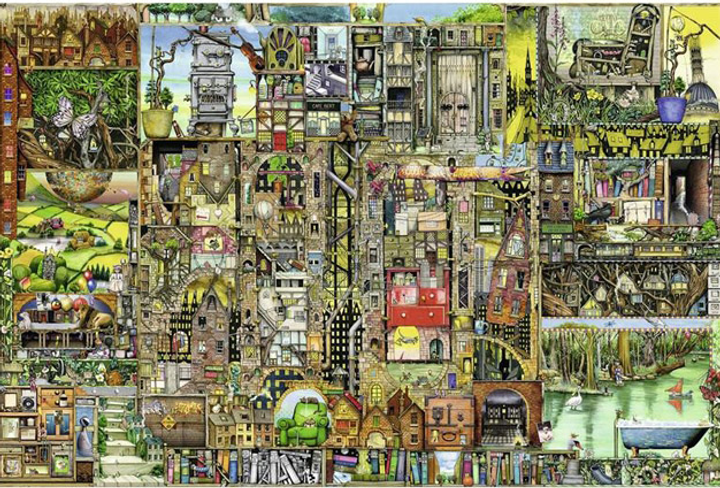 Пазл Ravensburger Вигадливе Місто 5000 елементів (RSV-174300) - зображення 2