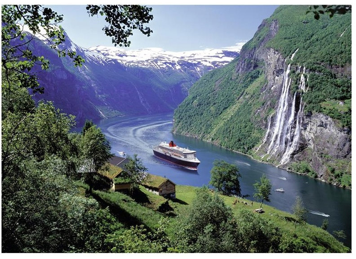 Puzzle Ravensburger Norweski fiord 1000 elementów (15804) - obraz 2