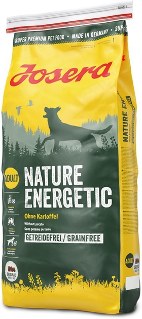 Сухой корм Josera Nature Energetic беззерновой для активных собак 15 кг ...