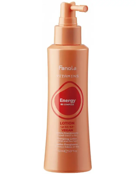Лосьон против выпадения волос Fanola Vitamins Energy 150 мл - Фото 1 Лосьон против выпадения волос Fanola Vitamins Energy 150 мл - изображение 1