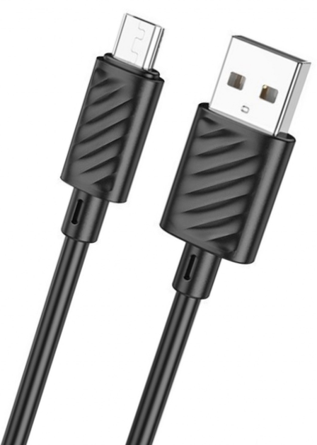 Кабель зарядки Hoco USB to Micro для мобильных устройств Samsung/Xiaomi ...