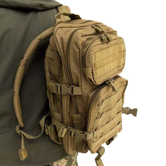 Тактический рюкзак Mil-Tec 40л койот. 35 - изображение 2