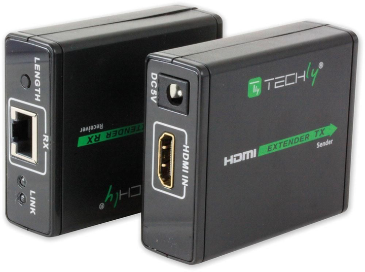 TECHly HDMI FHD/60Hz Przedłużacz HDMI do 60 m przez CAT6/7 (IDATA EXT-E70) - obraz 5