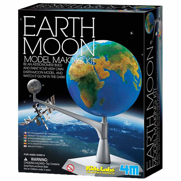 Модель Земля-Місяць своїми руками 4M (00-03241) - зображення 1
