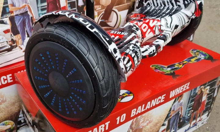 Гироборд Balance 10.5 Premium Lights Граффити - изображение 5