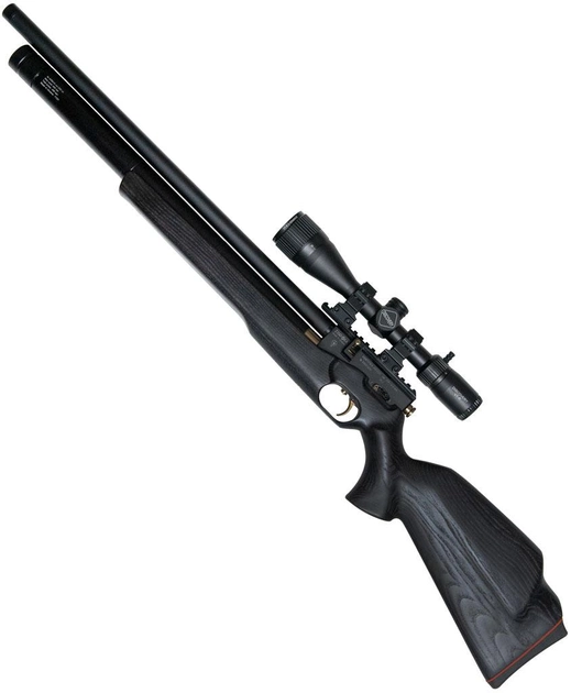 Пневматична гвинтівка (РСР) Zbroia Хортиця 450/230 калібр 4.5 мм Чорний (Z26.2.4.139) - зображення 1