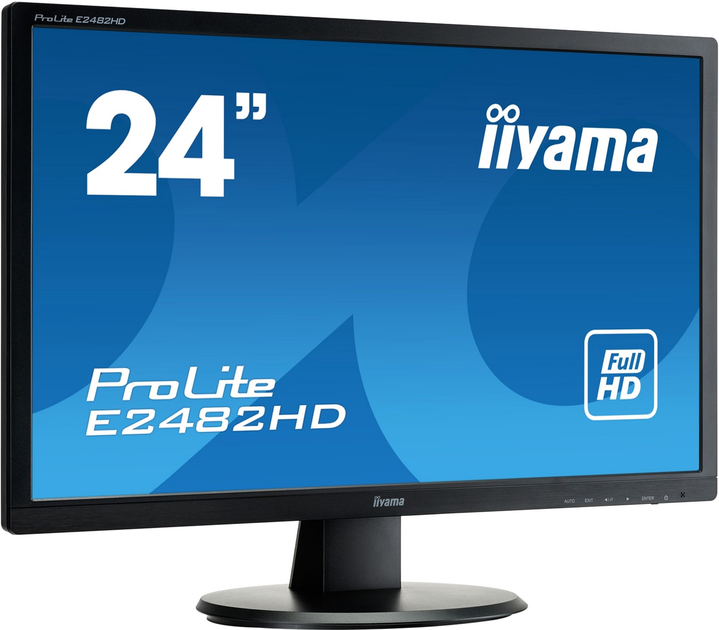Monitor 24" iiyama ProLite E2482HD-B - obraz 2