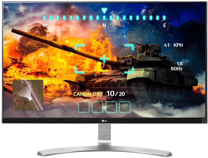 Monitor 27" LG 27UD68-W - obraz 1