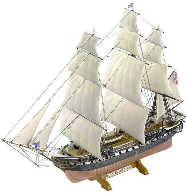 Fregata 1:150 Revell Fregata USS Stany Zjednoczone (MR-5406) - obraz 1
