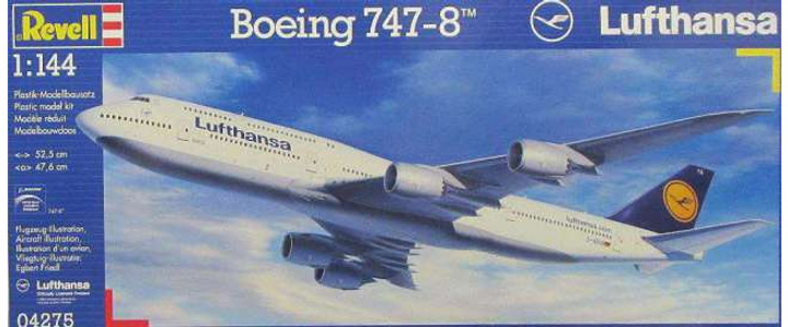 Samolot pasażerski 1:144 Revell Boeing 747-8 (MR-4275) - obraz 2