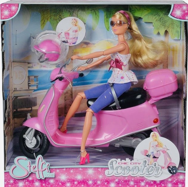 Ляльковий набір Штеффі та скутер Simba (5730282) - зображення 3