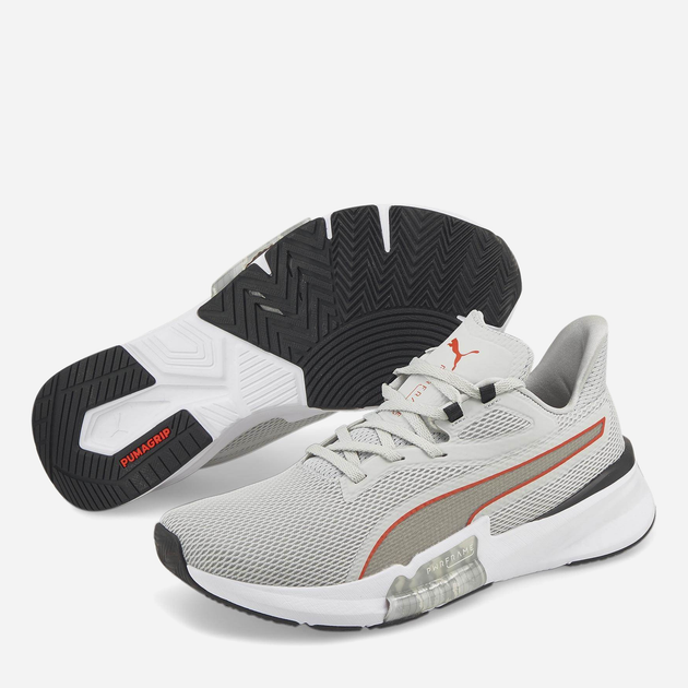 Чоловічі кросівки для залу Puma PWRFrame TR Outdoor Camo 37617602 40 (6.5UK) 25.5 см Сірі (4064536148441) - зображення 3