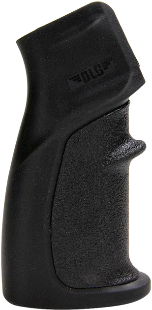 Пистолетная рукоятка DLG Tactical DLG-106 для AR-15 полимер обрезиненная Черная (Z3.5.23.021) - изображение 1