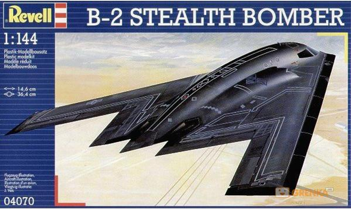 Bombowiec Stealth 1:144 Revell Northrop B-2 Bombowiec (MR-4070) - obraz 1