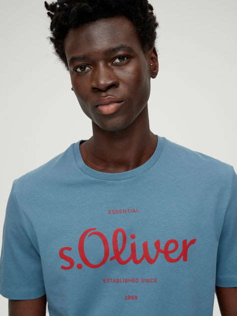 Футболка s.Oliver 2131935-52D1 M Blue (4099973460320) - зображення 4