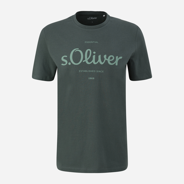 T-shirt s.Oliver 2131935-79D1 XL Zielony (4099973459928) - obraz 5