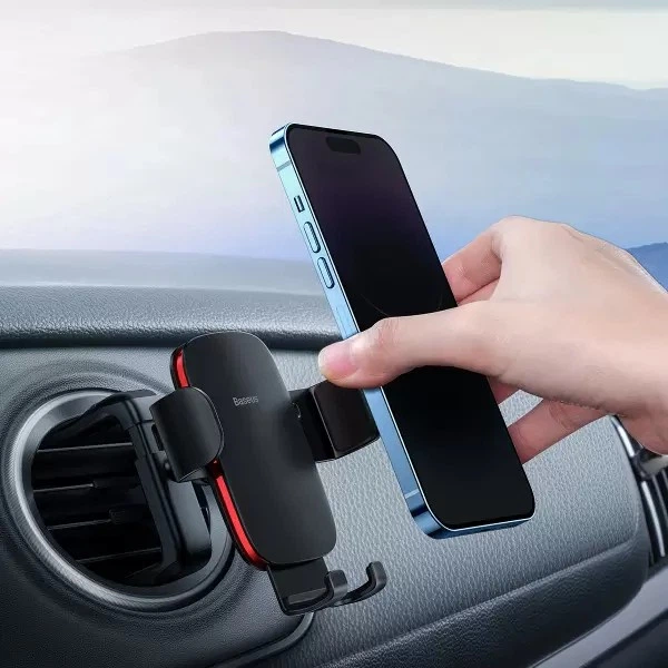 Автодержатель для телефона Baseus Metal AgeⅡ Gravity Car Mount Держатель в машину (SUJS030001) Black - Фото 2 Автодержатель для телефона Baseus Metal AgeⅡ Gravity Car Mount Держатель в машину (SUJS030001) Black - изображение 2
