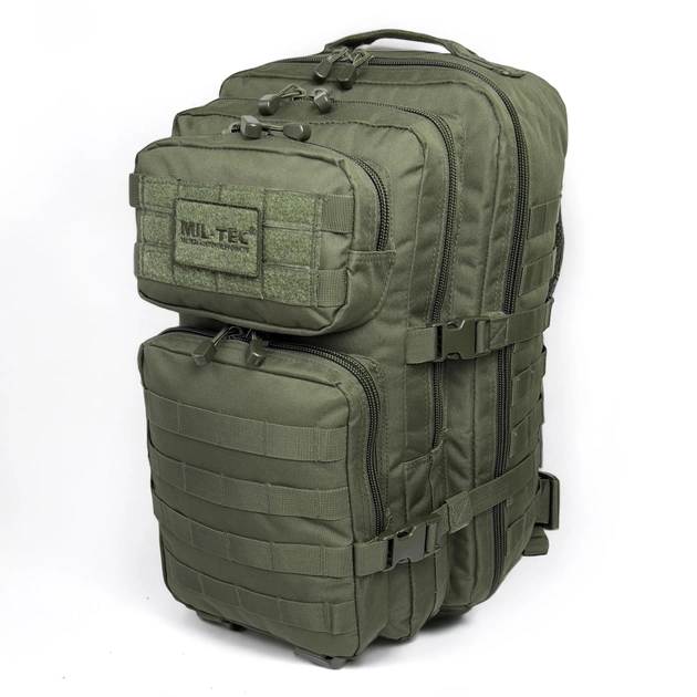 Тактичний рюкзак Мілтек військовий армійський Mil-tec штурмовий 36л олива - зображення 1