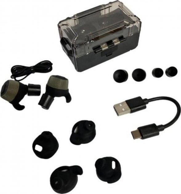 Тактичні захисні навушники (беруші) Earmor M20 Tactical Earbuds EM-M20 - зображення 2