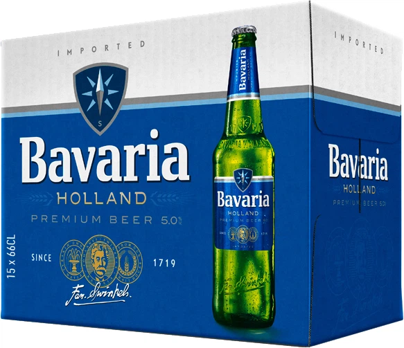 Упаковка пива Bavaria Premium светлое фильтрованное 5% 0.66 л x 15 шт (8714800024891) - Фото 1 Упаковка пива Bavaria Premium светлое фильтрованное 5% 0.66 л x 15 шт (8714800024891) - изображение 1