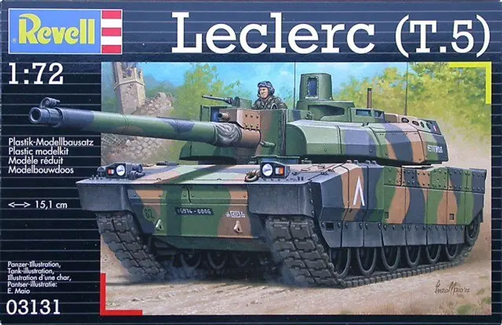 Танк 1:72 Revell French Leclerc (T.5) (1992 р., Франція) (3131) - зображення 1
