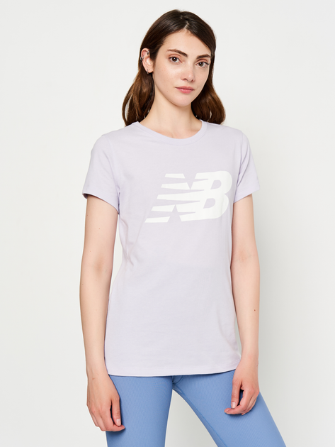 Футболка New Balance NB Classic Flying NB WT03816GRV XL Сиреневая ...