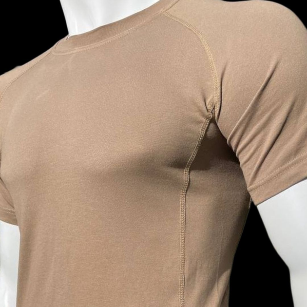 Термоактивна вологовідвідна футболка slim fit реглан виготовлена з преміального матеріалу NyCo розмір М - зображення 2