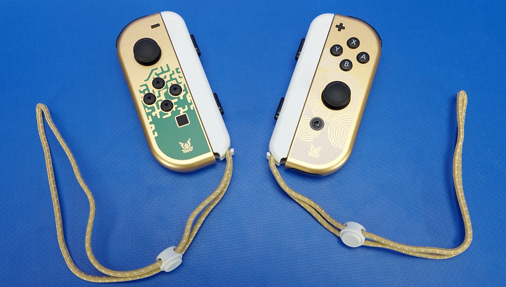 Консоль Nintendo Switch OLED Model The Legend of Zelda HEG-001 Tears of the Kingdom Edition 64GB Б/У - изображение 6