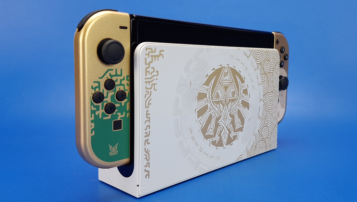 Консоль Nintendo Switch OLED Model The Legend of Zelda HEG-001 Tears of the Kingdom Edition 64GB Б/У - изображение 8