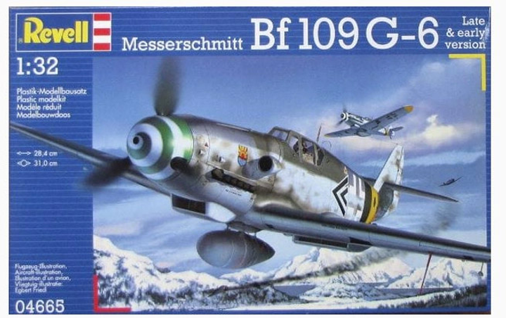 Myśliwiec 1:32 Revell Messerschmitt Bf 109 G-6 (MR-04665) - obraz 1
