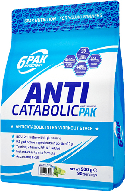 Амінокислотний комплекс 6PAK Anticatabolic Pak 900 г Мохіто (5906660531197) - зображення 1